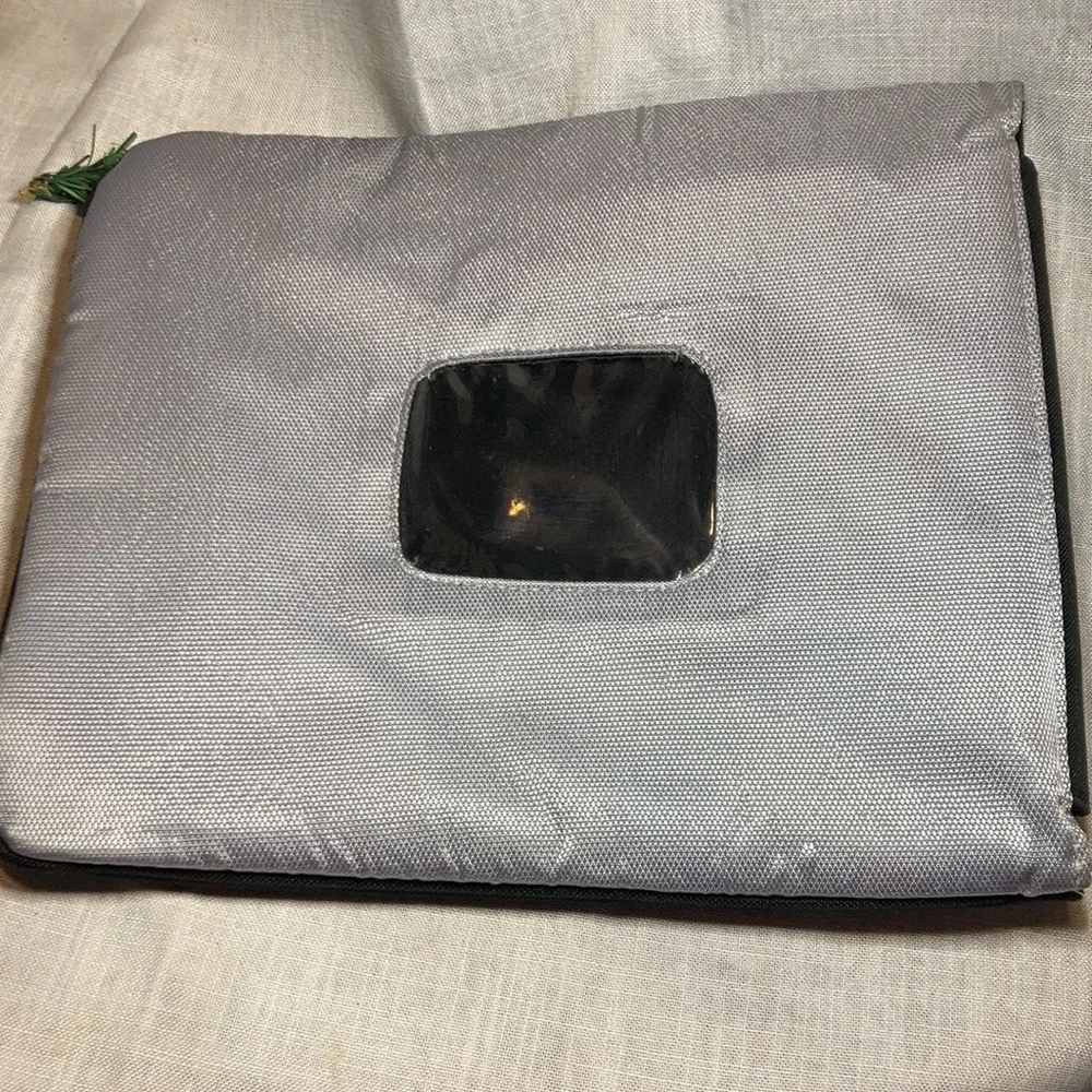 Padded Canvas Black MacCase 12” x 10 1/2”